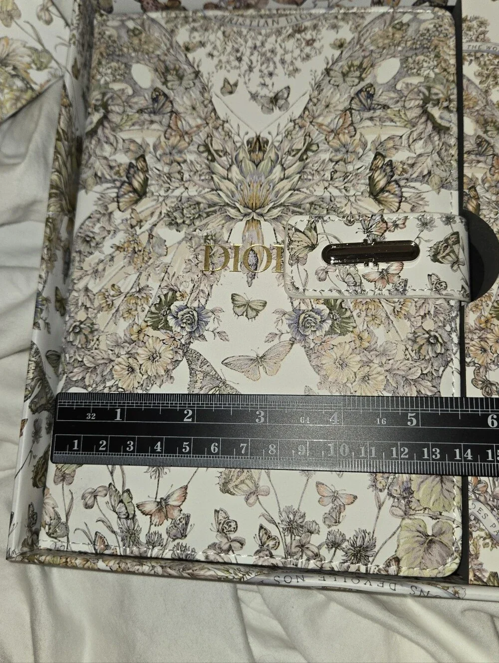 Dior Notebook/Stationery in floral Box With Pen